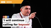 Defiant Umno Youth vows to continue calling for boycott of KK Mart