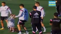 Tiran a Chicharito en entrenamiento y Toni Kroos enfurece