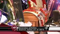 Grandes artistas que dijeron adiós en el 2014