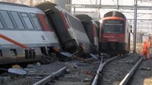 Choque de trenes en Suiza deja decenas de heridos
