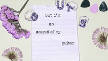 Olivia Rodrigo - scared of my guitar (Lyric Video)