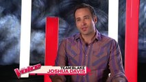 The Voice USA 2015 - Meet Joshua Davis (Interview)