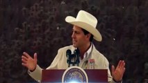 ''Quisiera tener una barita...'': Peña Nieto  borracho