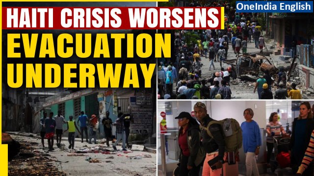 Haiti Unrest: Suspected Gang Members Set Ablaze in Capital Suburb, 300+ Officials Vacated | Oneindia