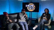 Interview Hot 97 - Chris Brown & Tyga Talk Drake Beef, Amber Rant   Kylie!
