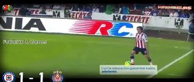 Cruz Azul vs Chivas 1-2 Goles Resumen