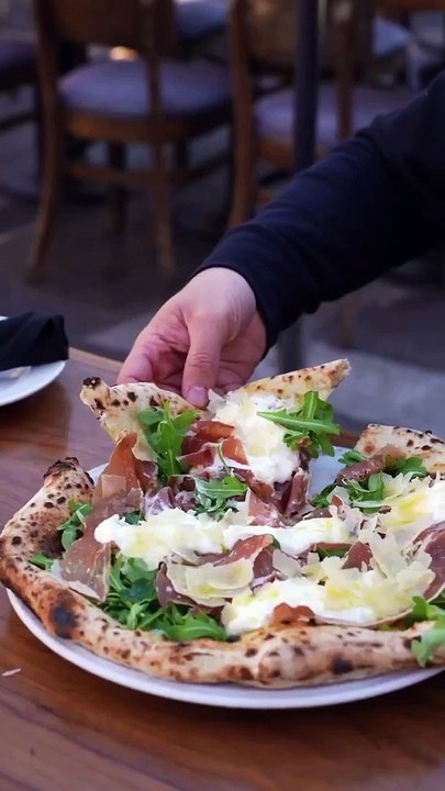 Our delicious namesake pizza ‘DOPPIO ZERO’❤️