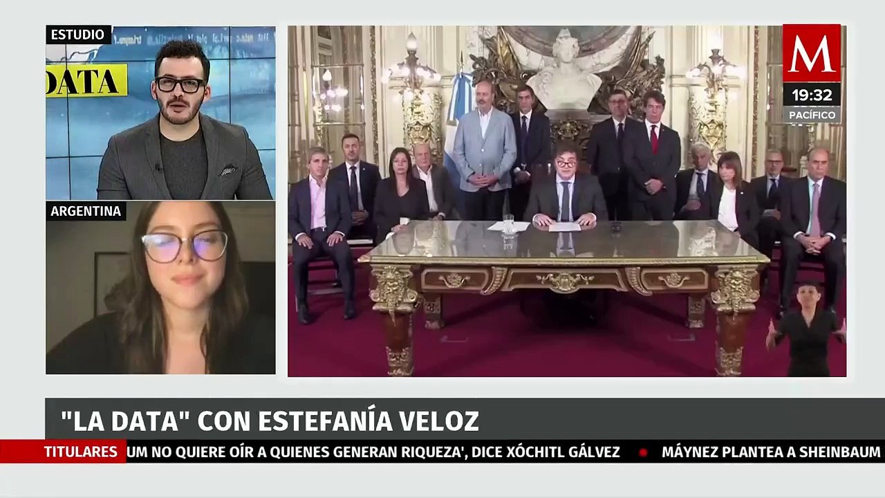 Se cumplen 100 días del inicio del gobierno de Javier Milei | La Data
