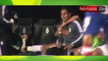 El Chicharito Hernández llora tras meter gol al Atlético de Madrid