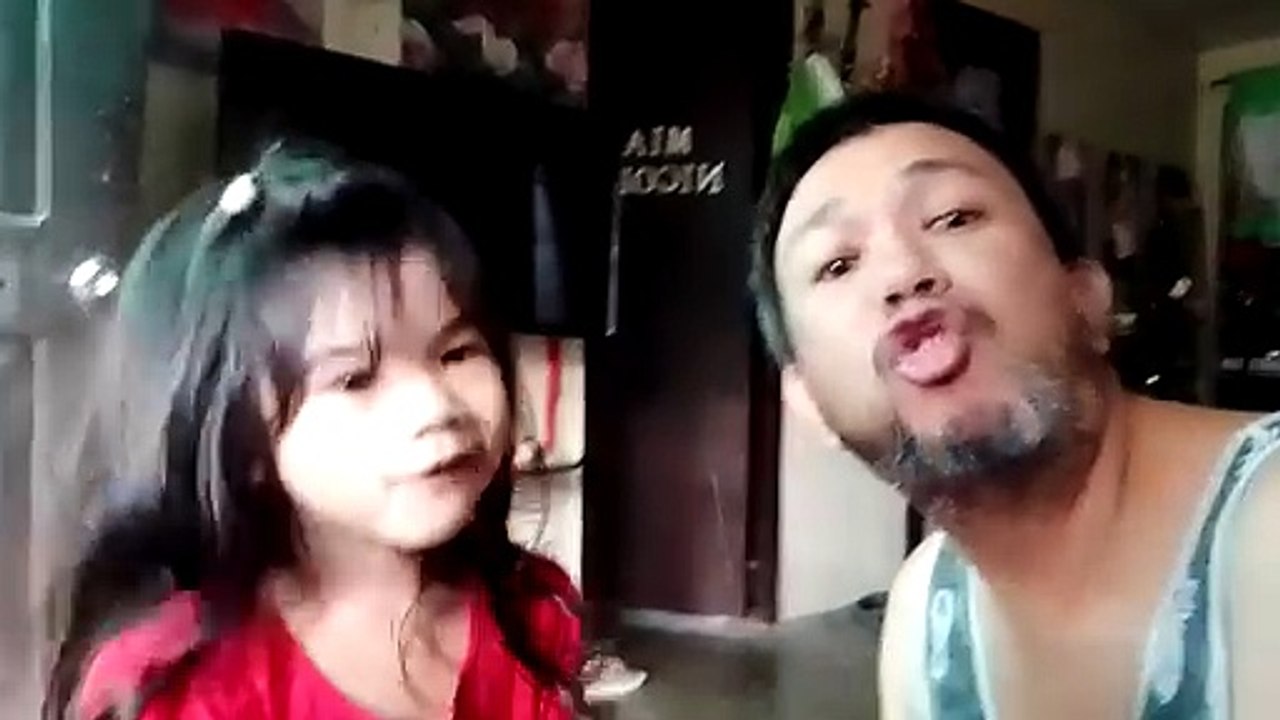 daddy and mini