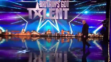 BGT 2015: Comedian Bill Picton-Jenkins is (almost!) a laugh a minute...