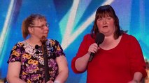 Britain's Got Talent 2015:  Cello and singing duo Vision want to make you smile! | Audition Week 1