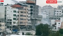 İsrail ordusu, Şifa Hastanesi'ndeki bir binayı havaya uçurdu
