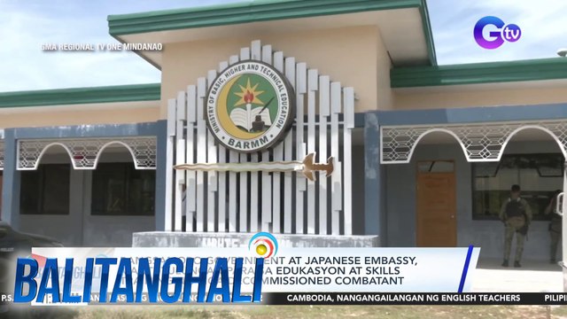 Bangsamoro Government at Japanese Embassy, magtutulungan para sa edukasyon at skills training ng mga decommissioned combatant | BT