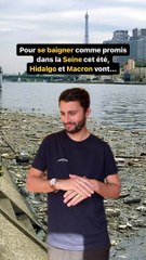 Macron se jette à l’eau : la Seine en scène pour les JO ? 🌊