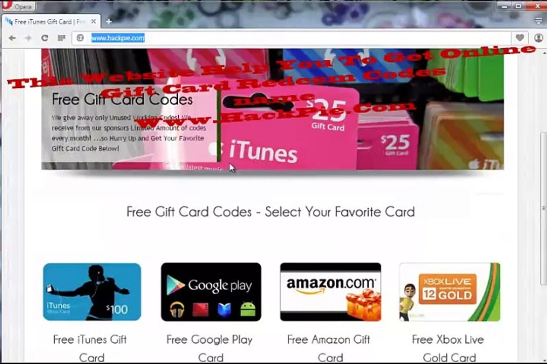 Des codes de cartescadeaux iTunes gratuites Codes iTunes gratuites Daily base de données