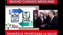 En vías de privatización el IMSS y el ISSSTE