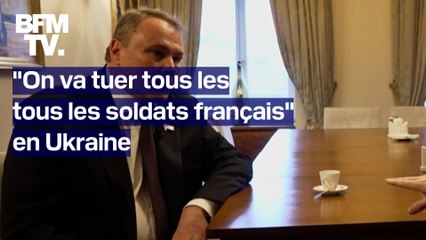 Guerre en Ukraine: un responsable russe met en garde Macron et promet de "tuer tous les soldats français"