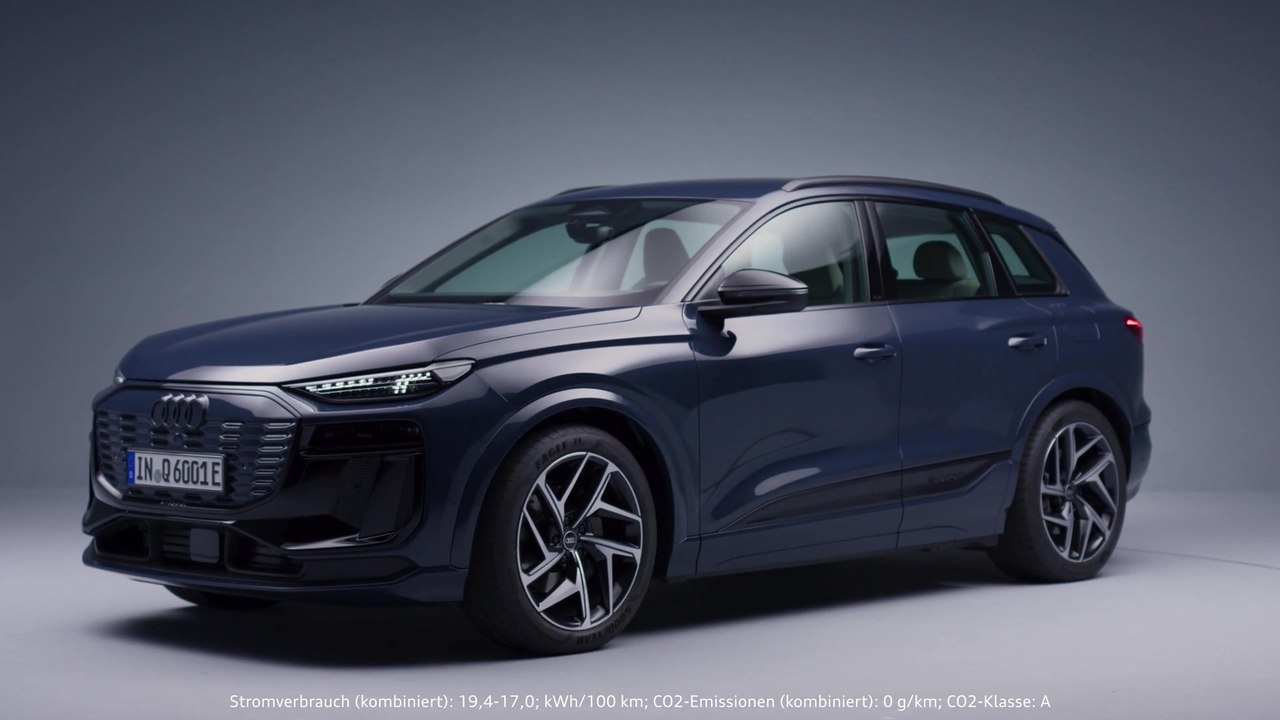 Das Design des Audi Q6 e-tron