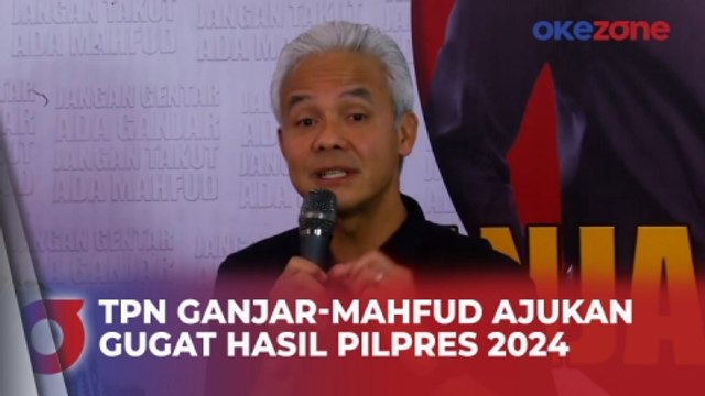 TPN Ganjar-Mahfud akan Gugat Hasil Pilpres 2024 ke MK dengan 30 Saksi