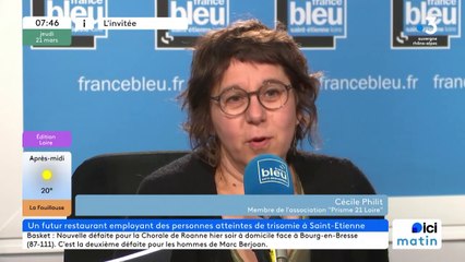 Le handicap au travail :  Cécile Philit, de l'association Prisme 21 Loire.