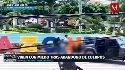 El abandono de cuerpos aterroriza a los habitantes de Cazones de Herrera, Veracruz