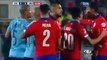 Chile vs Uruguay - Gonzalo Jara toca Trasero a Edinson Cavani y Provoca Expulsion