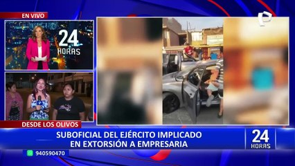 Télécharger la video: Los Olivos: suboficial del Ejército implicado en extorsión a empresaria