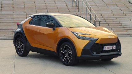 2024 Toyota C-HR PHEV Design Preview in Sulfur