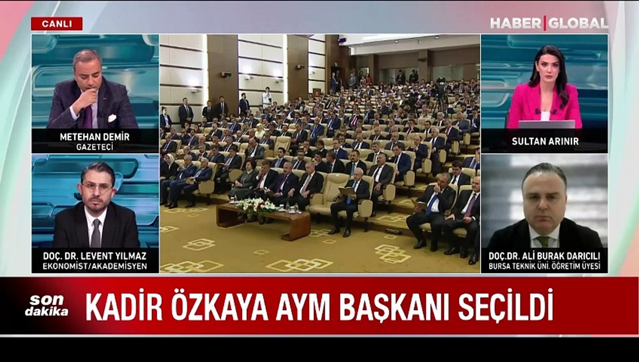 Anayasa Mahkemesinin yeni başkanı Kadir Özkaya oldu
