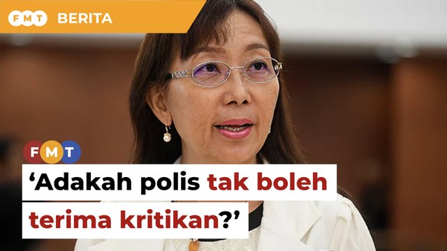 Tindakan polis terhadap teguran penyampai berita mengejutkan, kata Teresa