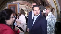 Peña Nieto provoca la molestia de Angélica Rivera (Lo que no se vio durante la visita de los Reyes de España)