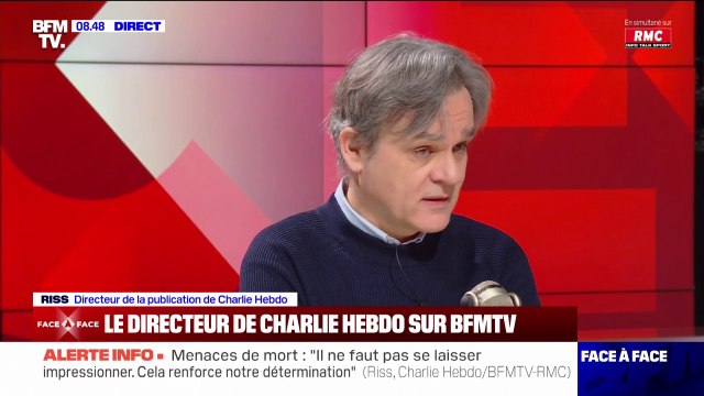 Mobilisation pro-palestinienne à Sciences Po Paris: Ça n'élève pas la cause palestinienne, ça la salit , estime Riss, directeur de la publication de Charlie Hebdo