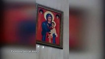 EN VIDEO - Se mueven los labios de la Virgen Maria de una pintura durante una oración  (Sidney)