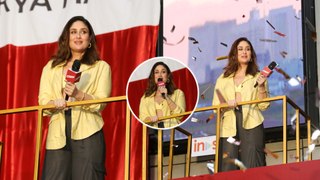 Kareena Kapoor Khan At The Launch Of Crew's New Song 'Choli Ke Peeche'