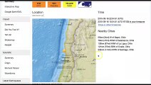 Temblor en Chile de 7.6 y alerta de Tsunami