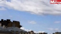 VIDEO: Misteriosos OVNIs captados chocando en el are en la ciudad natal de Vladimir Putin