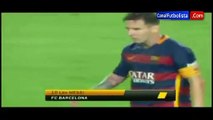 La agresión de Lionel Messi a Mapou (Barcelona vs Roma [3-0]) Trofeo Joan Gamper 2015