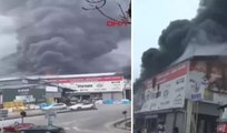 Ankara Altındağ'da depoda yangın