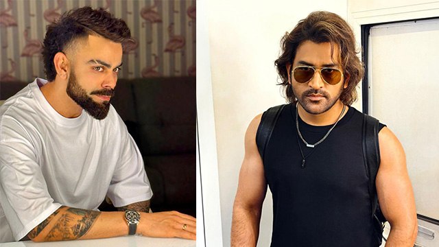 IPL 2024 : MS Dhoni Virat Kohli New Look Viral, Hairstyle देख Fans Shocking Reaction, Hollywoo Ka