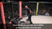 WTF - Travis Wolford de la MMA defeca durante su pelea