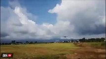 #VIDEO - El Impresionante aterrizaje de un avión en Costa Rica