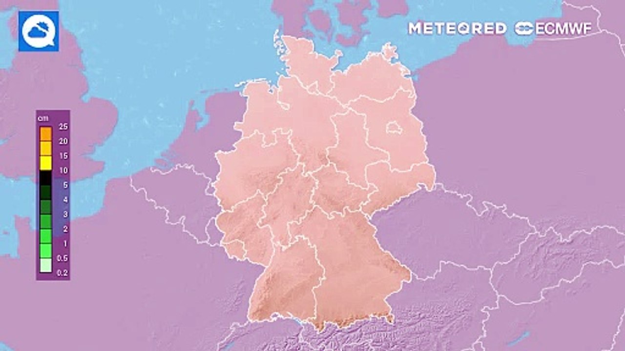 Polarluft bringt Schnee nach Deutschland! Ab 600 bis 700 m kann es am Samstag und Palmsonntag Flocken geben!