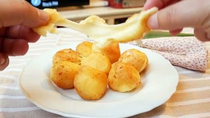 Bolitas de queso sin horno