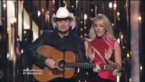 Country Music Awards 2015 - Opening & Monologue - Brad Paisley and Carrie Underwood