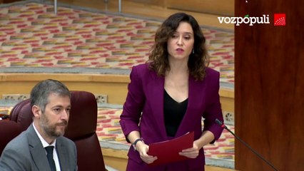 Ayuso: "A Sánchez le preocupa dónde duermo porque le quito el sueño"