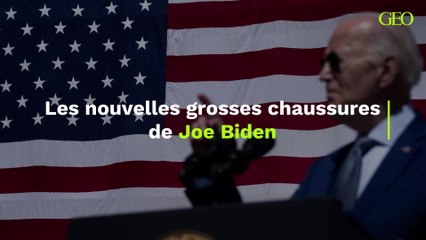 Joe Biden a de nouvelles (grosses) chaussures, et c'est loin d'être un détail