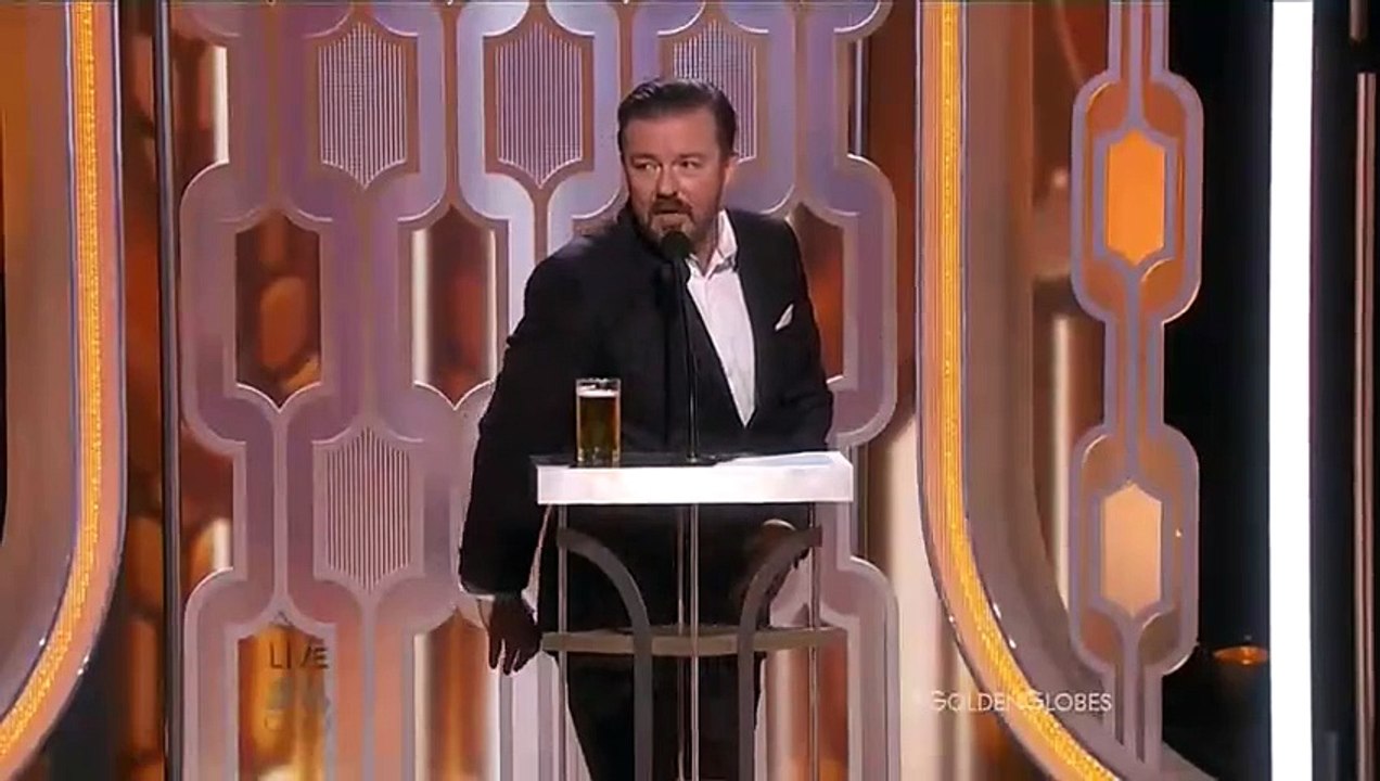 Ricky Gervais Opening Monologue (Golden Globes 2016) Vídeo Dailymotion