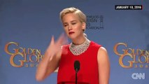 Jennifer Lawrence regaña a periodista en los Golden Globes