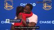 'Give her a real hug' - Draymond presser interrupted by children's spat